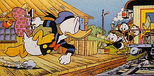 Donald Duck Superposter
